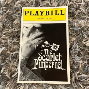Vintage Scarlet Pimpernel Playbill - 1998 Broadway